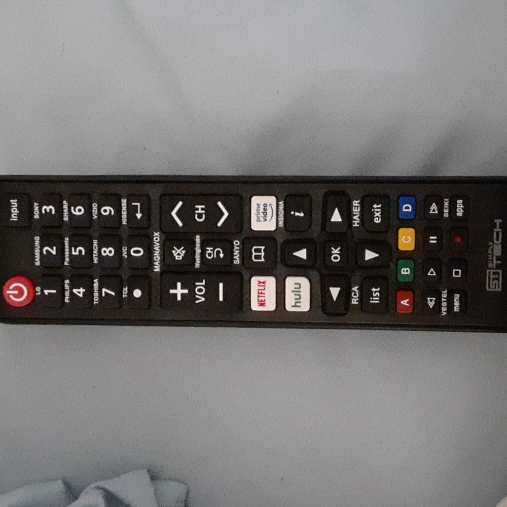 Brand new never used smart universal remote,no codes needed